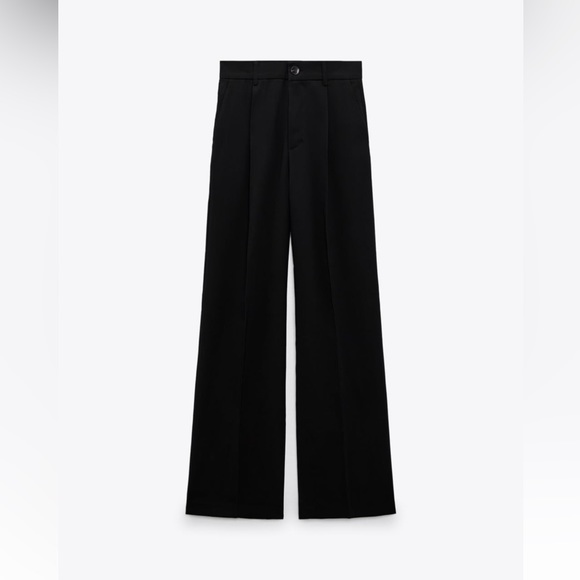 Zara Pants & Jumpsuits Zara Full Length Pantsblack Poshmark